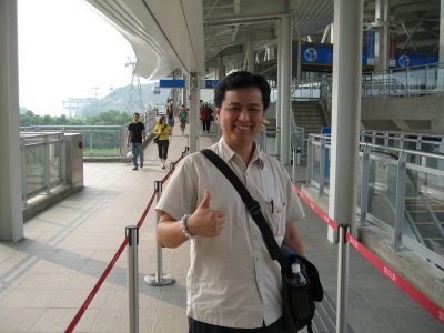 New Ngong Ping cable car station