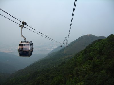Up the mountains