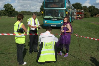 Even Fairies have to queue for the bus!