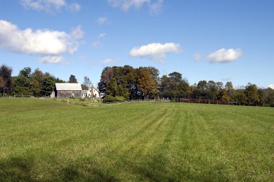 home, hay and blueberries