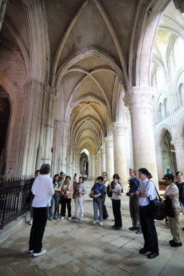 Our pilgrimage group at Saint Pierre Cathedral