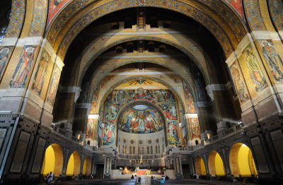 inside the Basilica