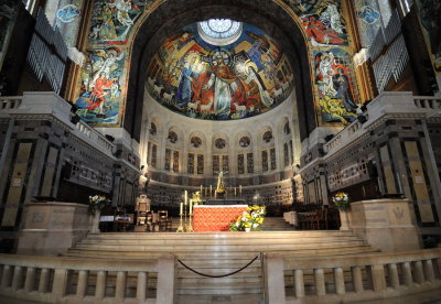 inside the Basilica