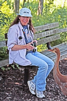 5965 Judy and Sandhill Crane.jpg