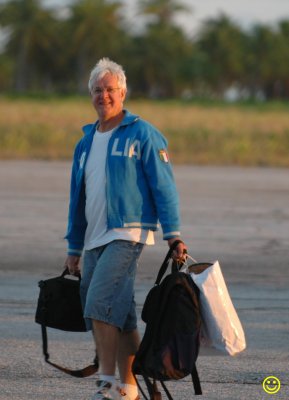 John arrives at Kiritimati