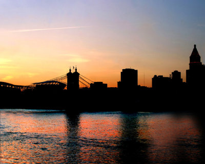 Dusk Silhouette,  Cincinnati Ohio