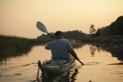 Paddling the Marsh