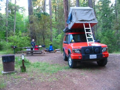 Oregon Camp - first night