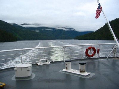 View from aft
