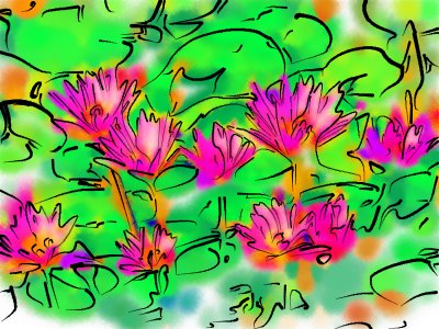 Water lilies2 Drawing.jpg