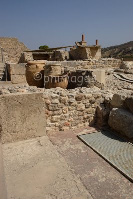 Palace of Knossos, Crete.