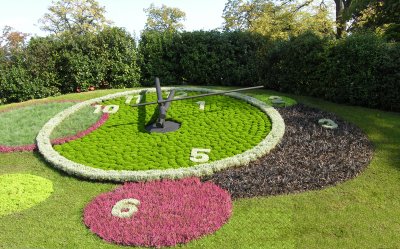 The Flower Clock, The English Garden,   Geneva.