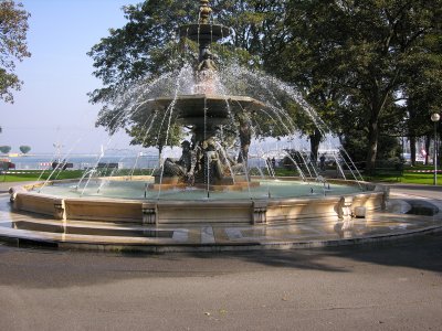 The Four Seasons Fountain, The English Garden,  Geneva.