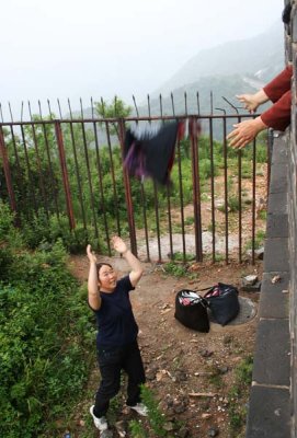 CAPITALISM at The Great Wall of CHINA