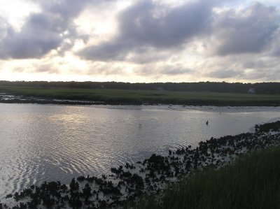 Intracoastal Waterway at low tide
