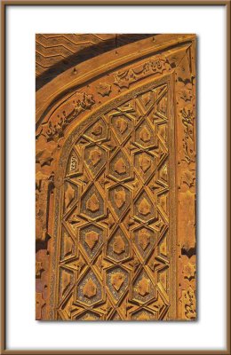 inlaid door