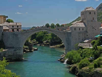 Mostar Bridge from Old Town