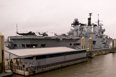 HMS Illustrious 24 October 2009 Liverpool