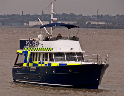 River Mersey Police boat