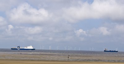 Ships Wind Farm and Iron men.