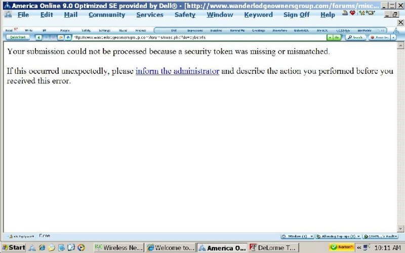 TOP 5 STATS ERROR MESSAGE USING INTERNET EXPLORER BROWSER