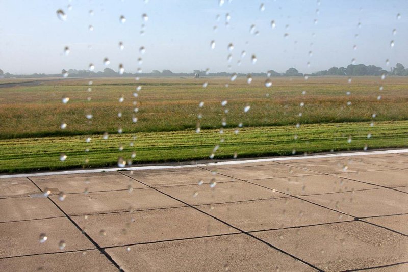 Through a rainy window