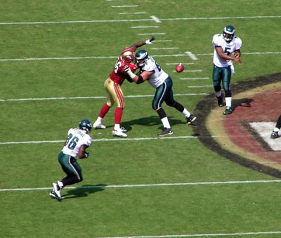 San Francisco 49ers vs Philadelphia Eagles - 9/24/06