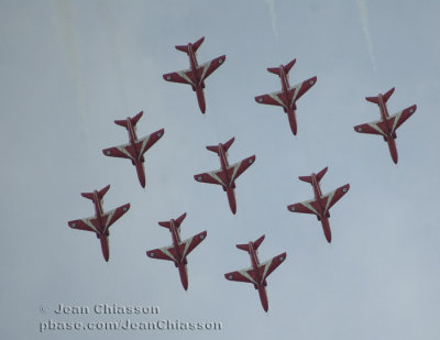 Red Arrows BAE Hawk T1  ( Quebec Air Show ) 2008