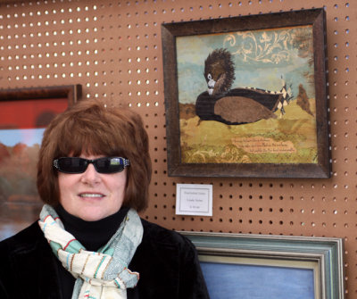 Linda at Montezuma Art Show