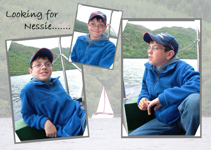 Little Nick looking for Nessie