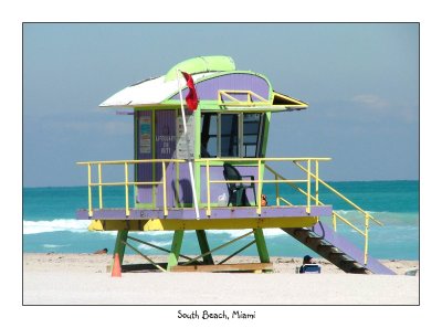 South Beach -Life Guard Hut
