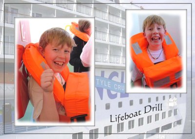 Life boat drill