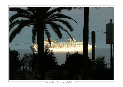A cruise ship