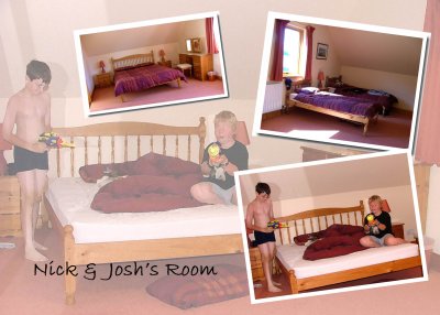Josh & 'Little' Nick's room