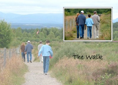 The walk at Culloden