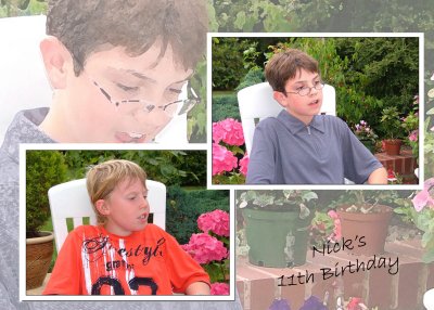 'Little' Nick's 11th Birthday