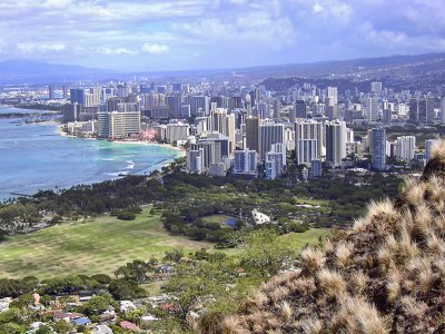 Waikiki  and Honolulu