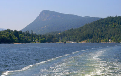Fulford Harbour and Mount Maxwell