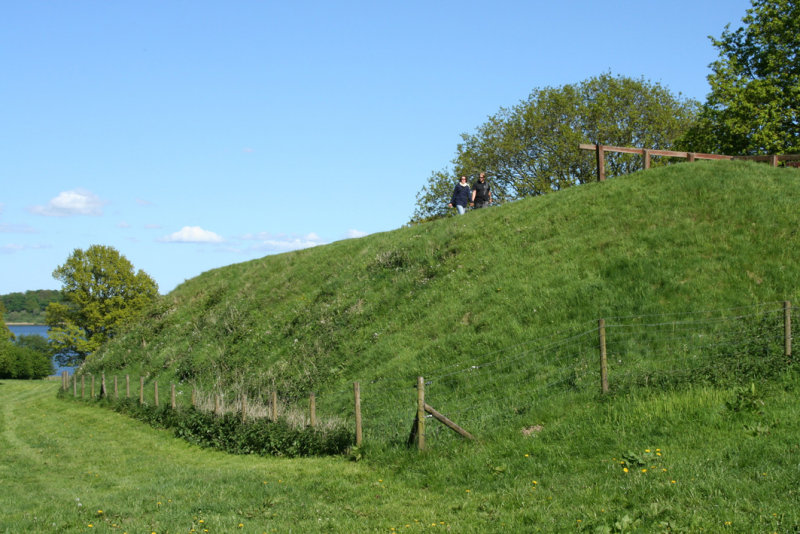 Haithabu, defence wall
