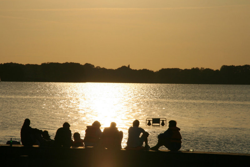 Bad Zwischenahn, at the end of a days sailing