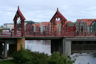 Trondheim, old town bridge