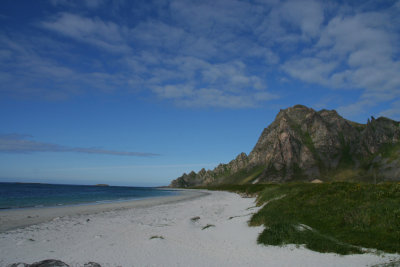 near Bleik, in the afternoon