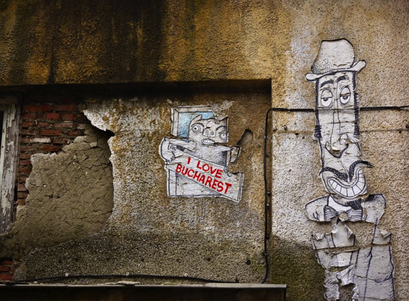 Love letter, Bucharest, Romania, 2009