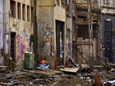 Devastation, Bucharest, Romania, 2009