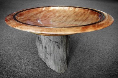 Large Platter. New Zealand Beech. 2008