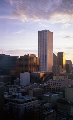 New Orleans, view from the  Westin