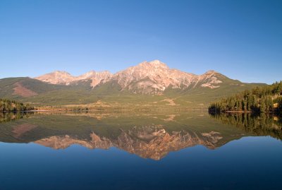 Pyramid Mountain & Lake