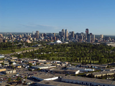 Calgary from above