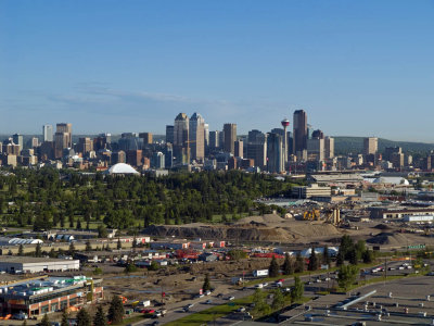 Calgary from above