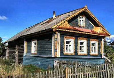 A Farmer's House In A Russian Farm.JPG